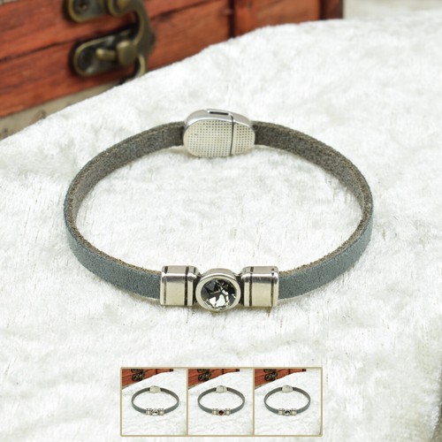 Bracciale svea pelle 5 - ❦,