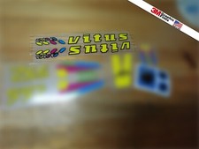 Vitus frame top tube decal set X2 stickers vinyl adesivi autocollant ステッ