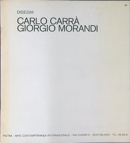 Disegni carlo carra - disegni, giorgio