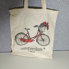 Borsa tote tela bicicletta