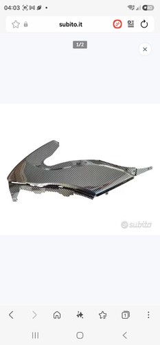 Carene serbatoio carbon look - carene,