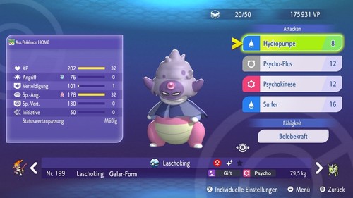 Shiny laschoking galar - laschoking, ✨