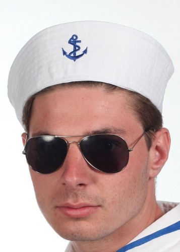 Cappello marinaio blu navy - cappello,