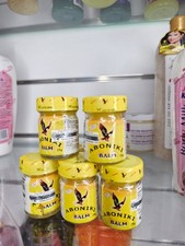 Aboniki Balm For Muscle Relieves, Pain, Aches, Backaches, and Cold 25g x5