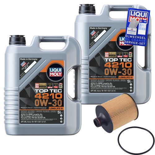 Kit revisione 10l - revisione, moly