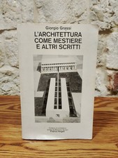 L'architettura come mestiere e