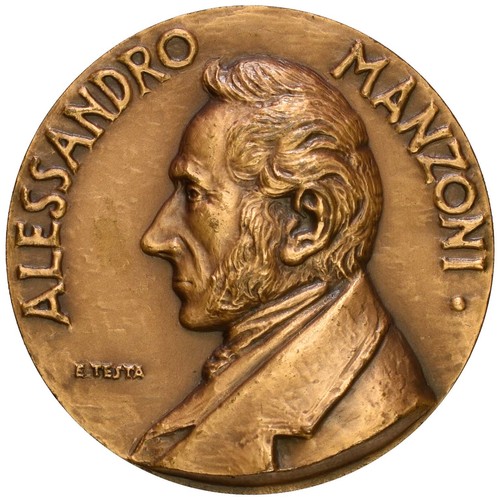 Medaglia alessandro manzoni - medaglia,