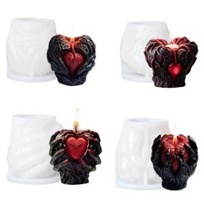 Halloween Porta Candele Cuore