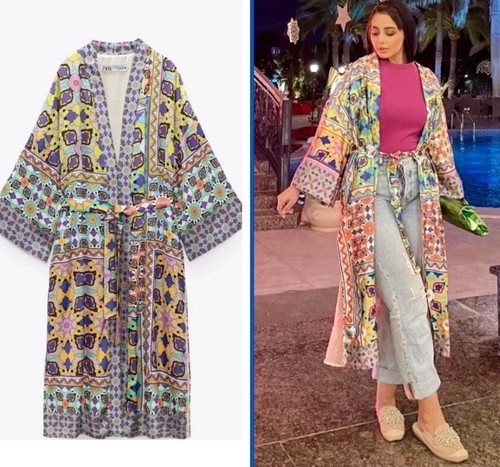 Kimono zara finta - kimono,