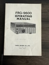 YAESU FRG-9600 INSTRUCTION