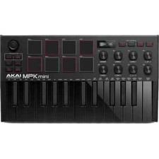 AKAI MPK MINI MK3 tastiera controller midi 25 tasti x studio e live BLACK NUOVO