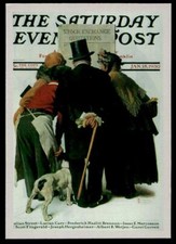 1995 Fumetto Immagini Norman Rockwell Serie 2 #30 Quotazione Borsa