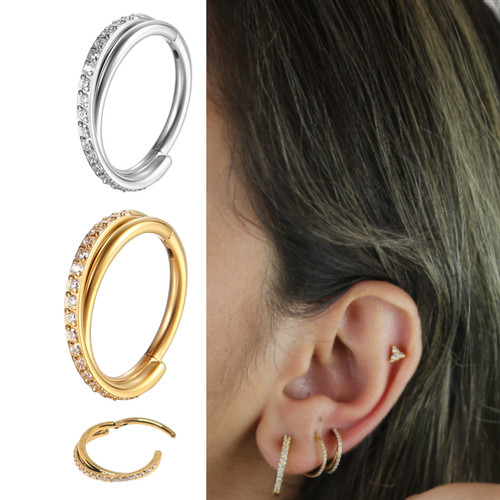 Piercing titanio anello - titanio,