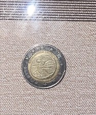 Moneta rara euro della - moneta, da