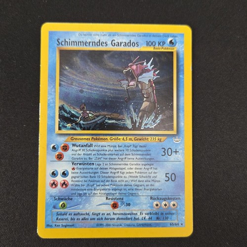 Pokémon tcg shining gyarados - pokémon,