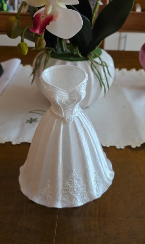 Abito sposa vaso fiori - vaso,