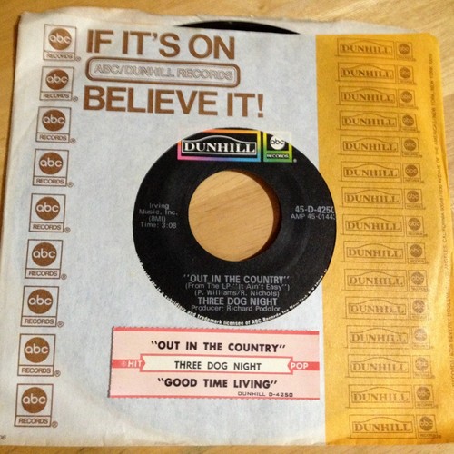 Three dog night out - dog, 45
