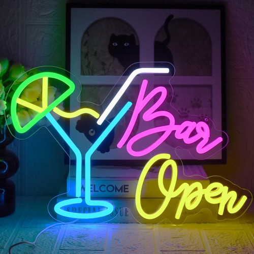 Insegna neon aperto - neon,