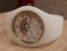 Orologio Donna Bianco Rainbow Silicone Watch Ice ***Bellissimo***