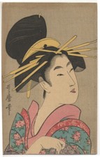 Kitagawa Utamaro II cartolina #15