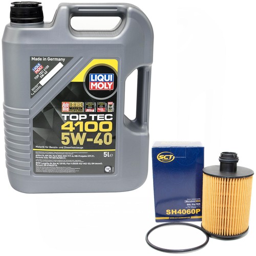 Kit olio motore 5 litri - olio, 5w-40