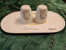 Set Olio E Aceto Picasso in ceramica con vassoio prodotto da MMI per Tognana..