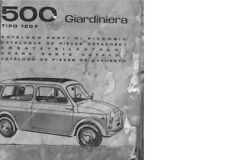 CATALOGO RICAMBI 500