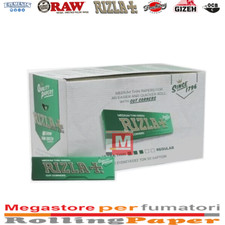 Cartine Rizla Verdi Corte Green Singoli Rolling Papers 100 Libretti