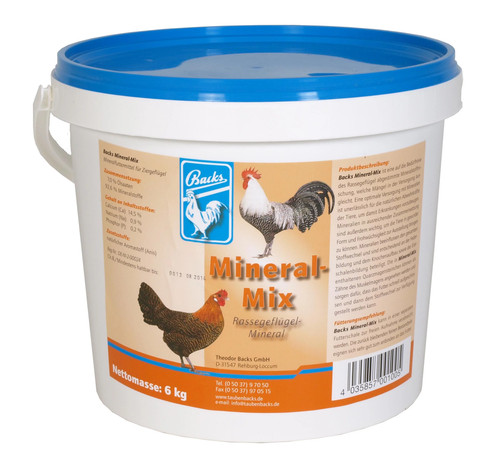Backs mix minerale per pollame - mix,