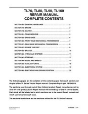 NEW HOLLAND TRATTORE TL70 TL80