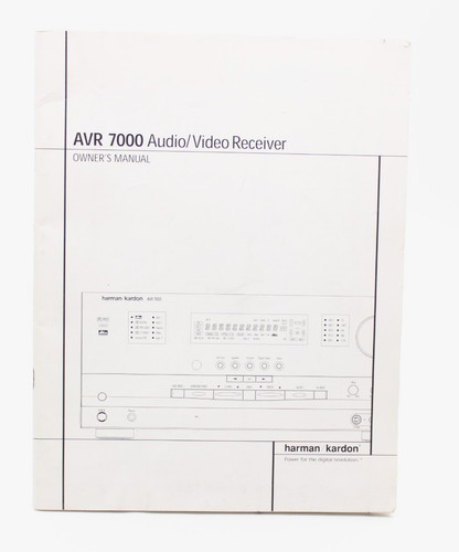 Harman kardon avr - kardon, avr-7000