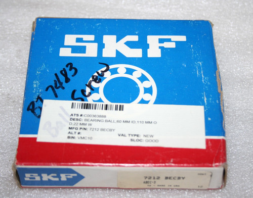 Genuine skf 7212 - 7212, becby