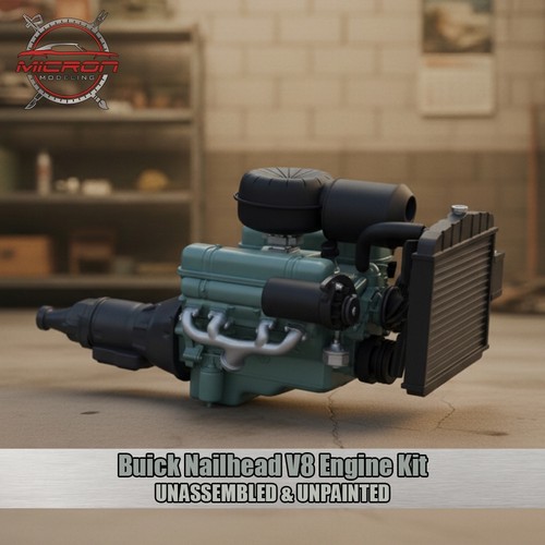 Kit modellino motore testa - kit, v8