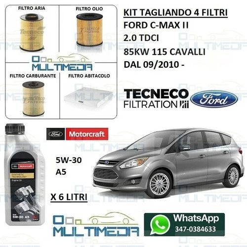Kit tagliando filtri olio - filtri,