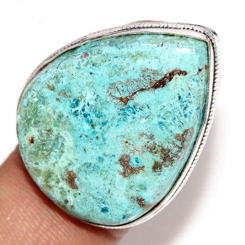 Anello crisocolla argento 925 - crisocolla,