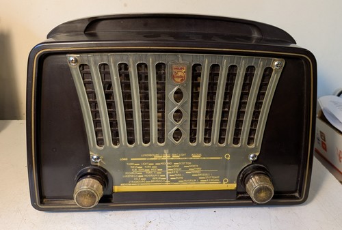 Vintage philips 141u bakelite - philips,