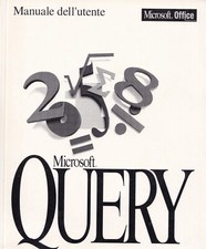 Manuale dell'utente microsoft query versione 1.0 microsoft corporation 1994