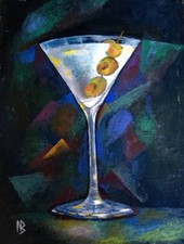 Cocktail MARTINI con OLIVE