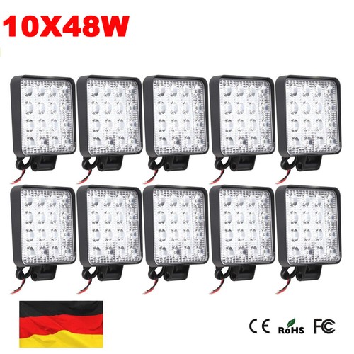 Faro lavoro 10x - 48w, led
