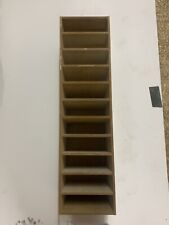 Porta Riviste Legno Artigianale Dimensioni 78 X 28 X 21 Con 11 Cassetti Da 6 cm