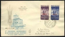 1950  ITALIA TRIESTE FDC VENETIA RADIODIFFUSIONE