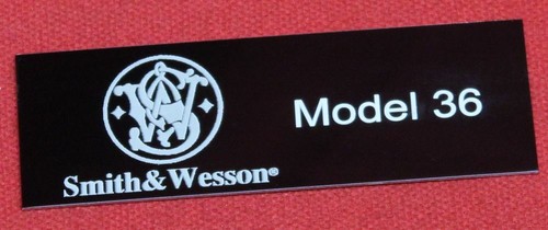 Targa vetrina smith wesson - vetrina,