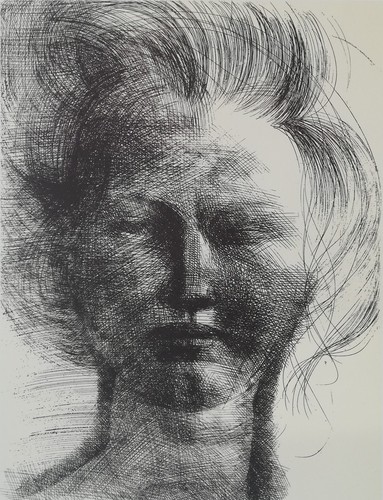 Emilio greco testa muliebre - greco,