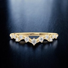 Fascia con diamanti in oro