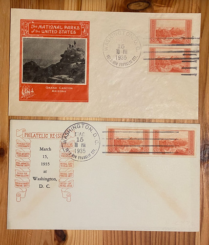 1935 farley imperforate 757 - imperforate, #757