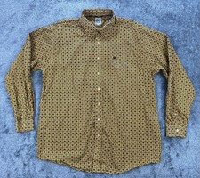 Camicia uomo Cinch XL gialla