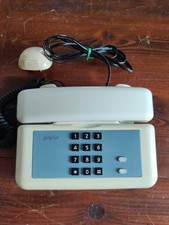 Telefono fisso bianco vintage Sip - Telecom Italia, anni 90 FUNZIONANTE Giugiaro