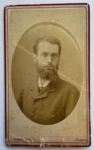 Orig cdv foto fotografia uomo - cdv,