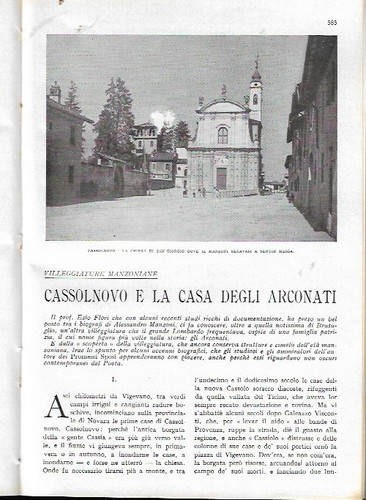 Villeggiature manzoniane - villeggiature,