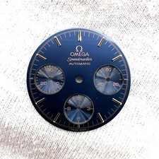 Quadrante Omega Speedmaster Reduced 175.0033 Blu ORO 18KT Automatic vintage